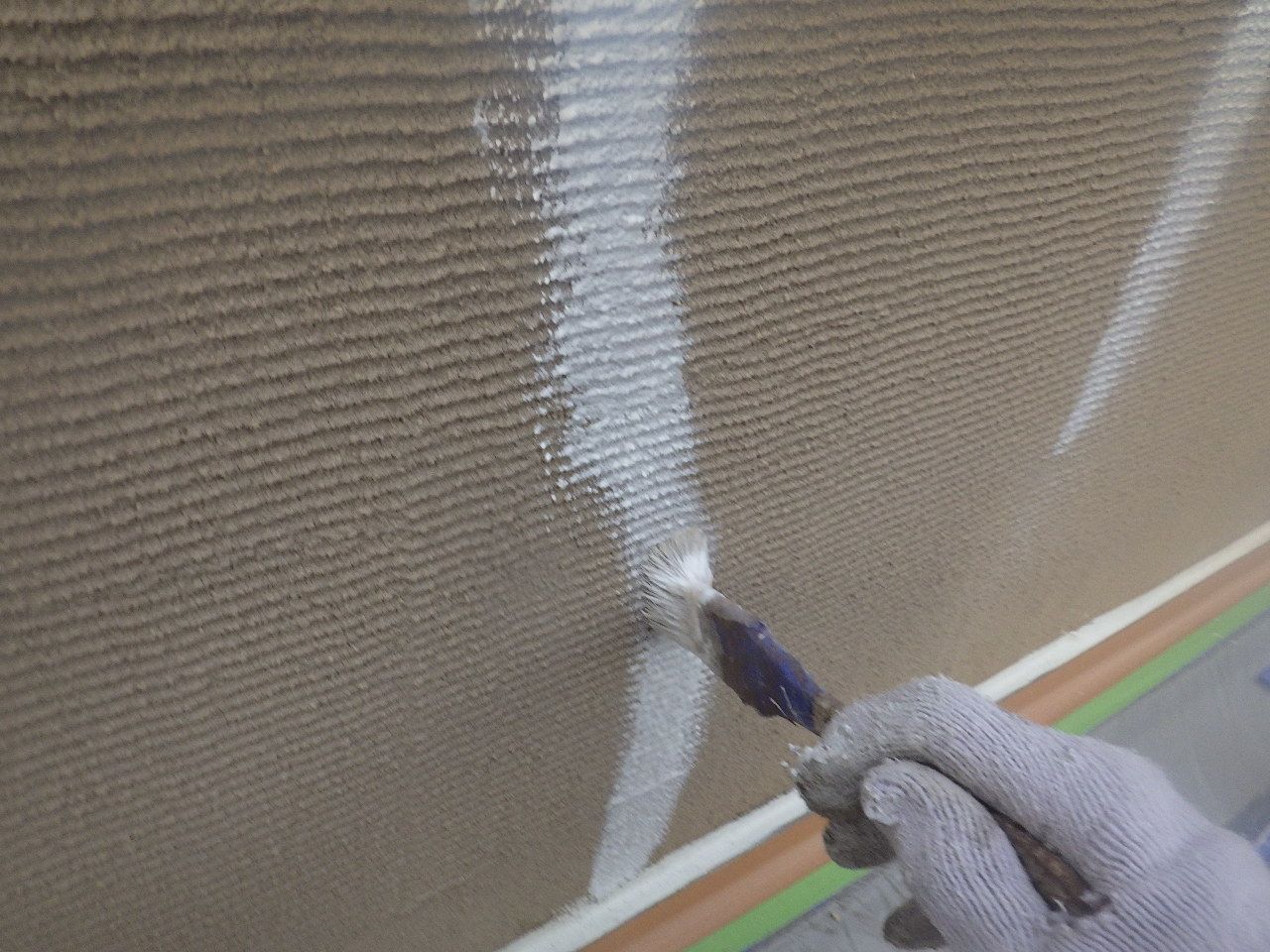 川崎市宮前区　Y様邸　外壁・屋根塗装工事～ホワイト・茶系～