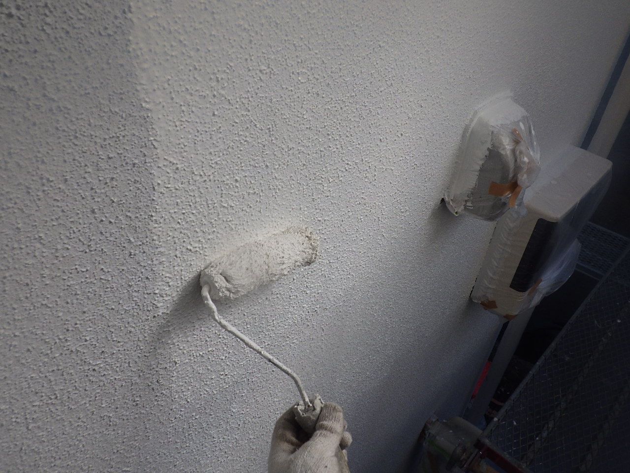 川崎市宮前区　Y様邸　外壁・屋根塗装工事～ホワイト・茶系～