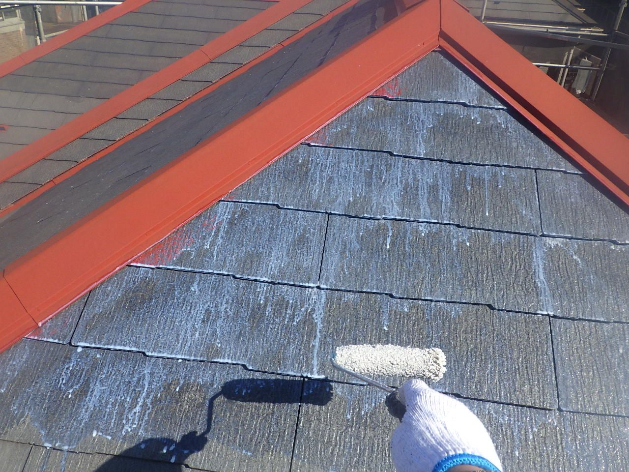 川崎市宮前区　K様邸　外壁・屋根塗装工事～グレー系～