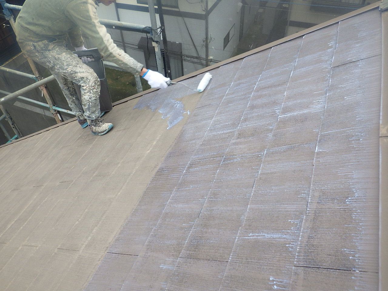 川崎市麻生区　T様邸　外壁・屋根塗装工事～グレー系～