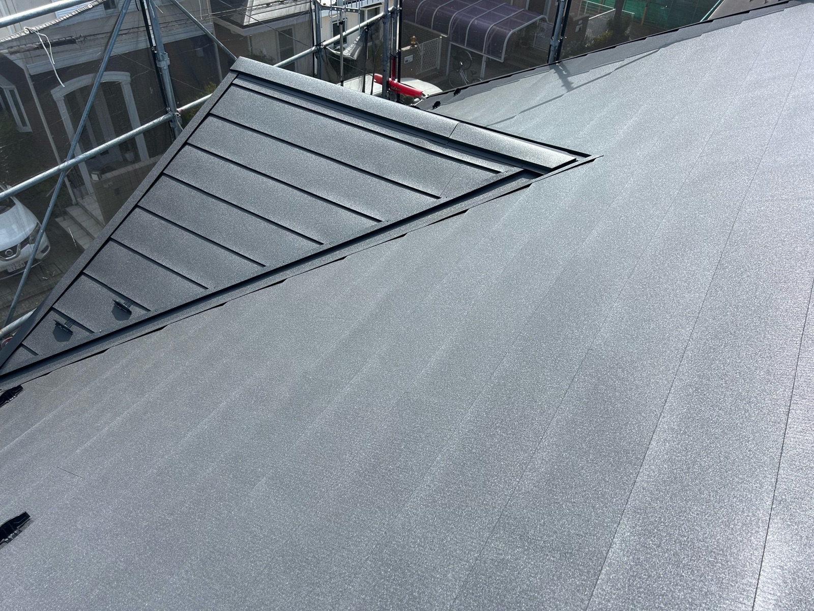 茅ヶ崎市　A様邸　外壁塗装・屋根カバー工事